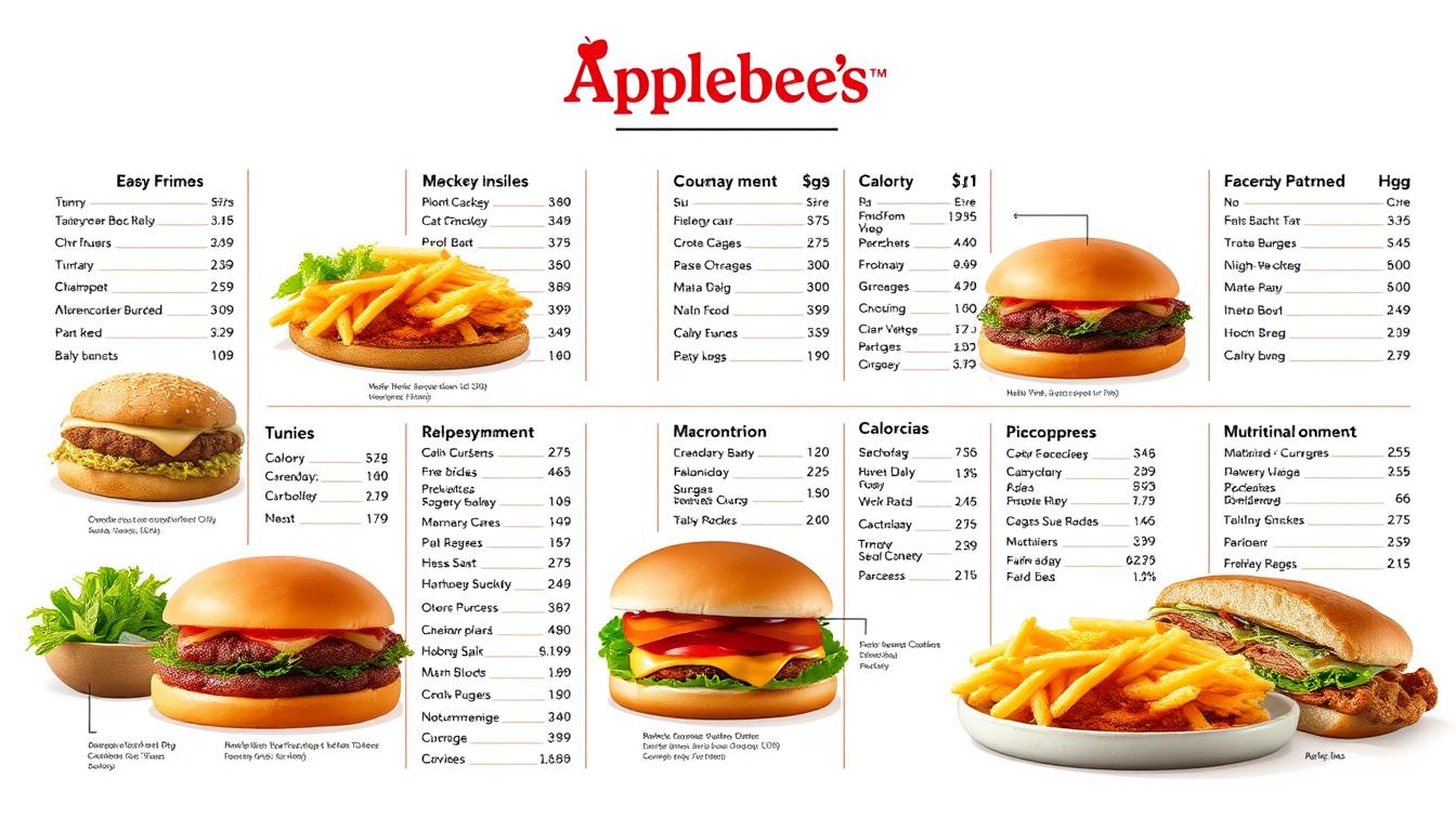 Applebee's Menu Nutrition