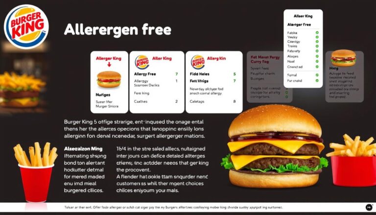 Burger King Allergen Menu