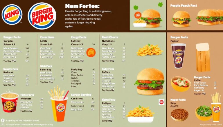 Burger King Menu Nutrition