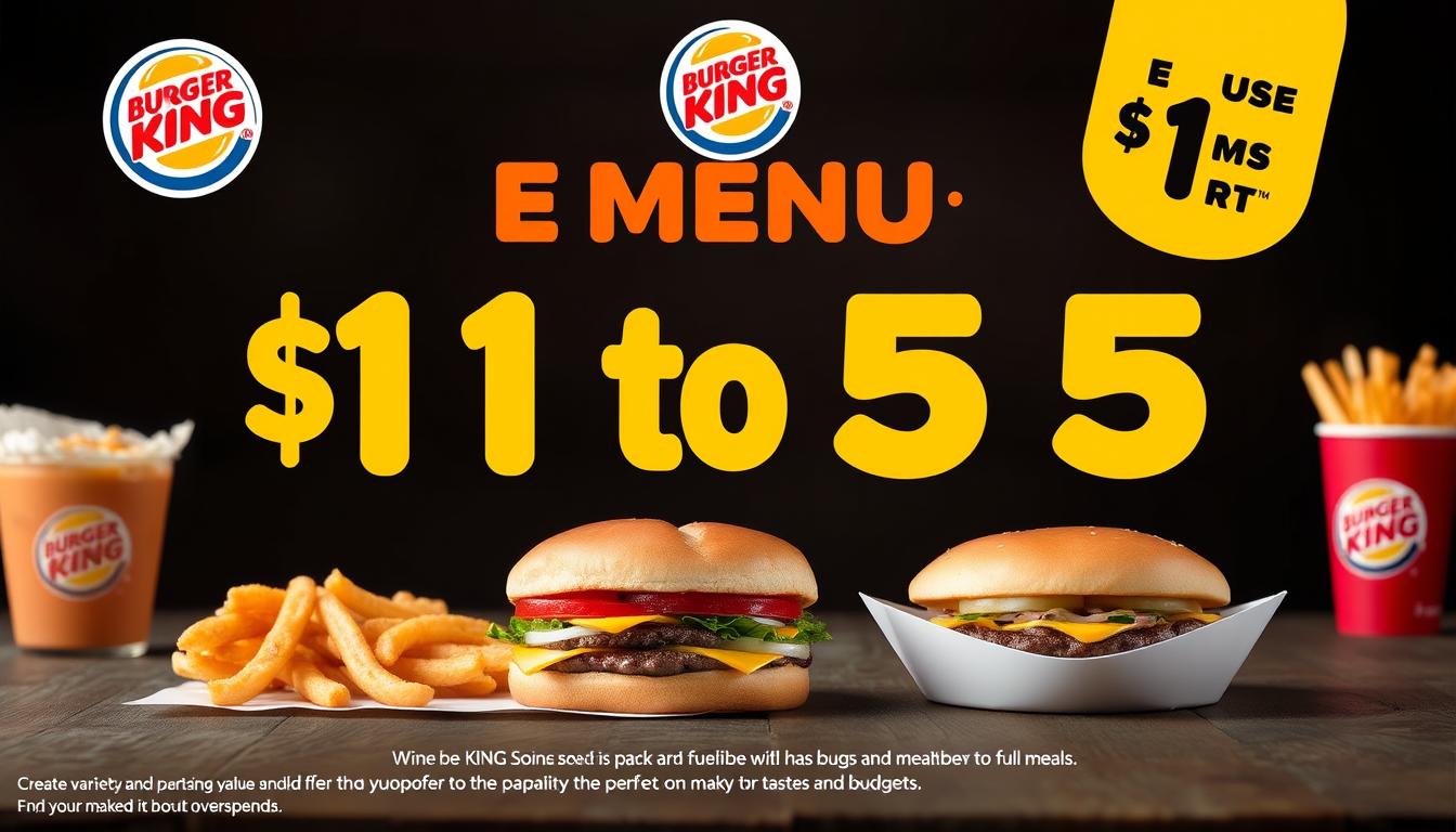 Burger King Value Menu