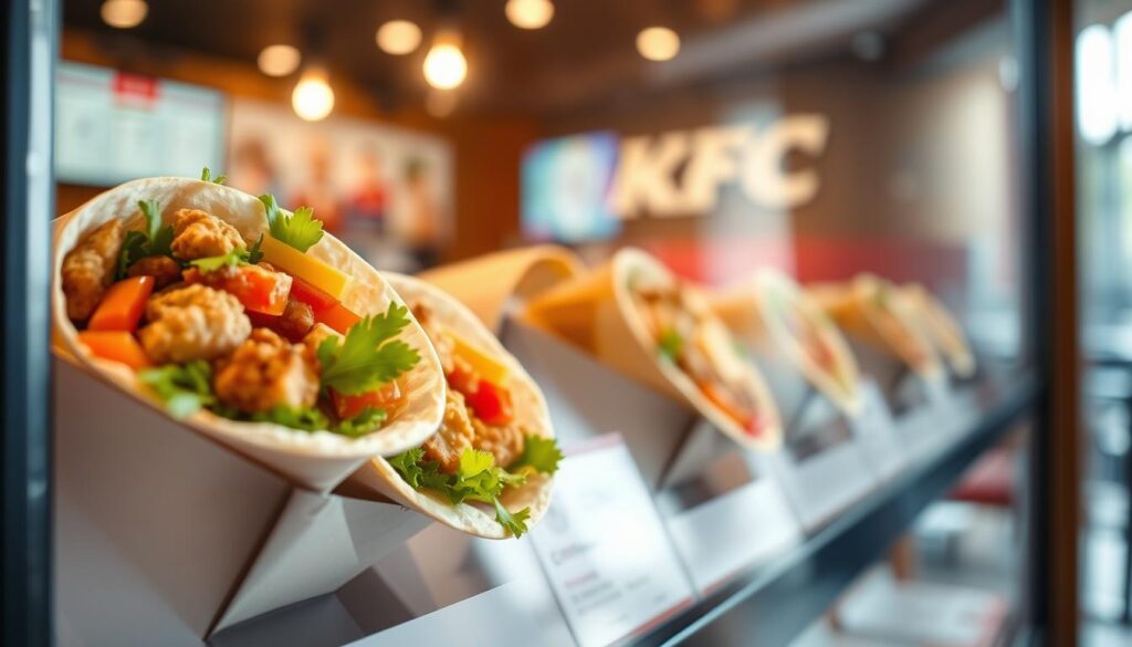 KFC Wrap Ordering Options