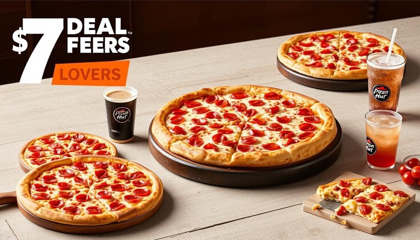 Pizza Hut $7 Deal Lovers Menu