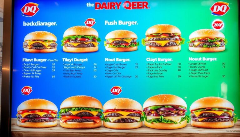 Dairy Queen Burgers Menu – Tasty Choices Unveiled