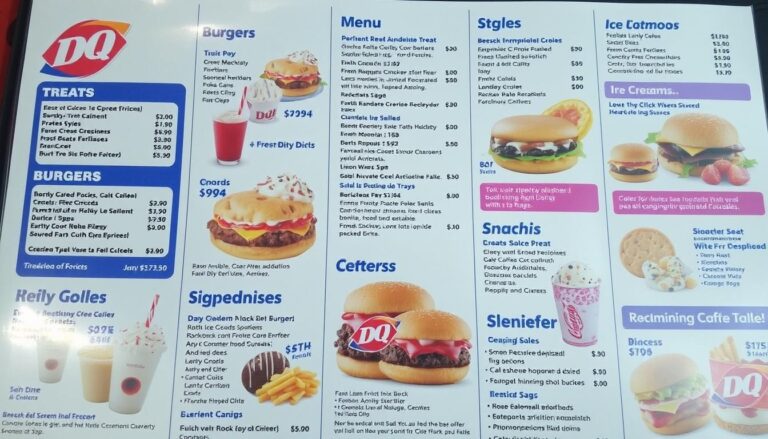 Dairy Queen San Antonio Menu & Texas Treats