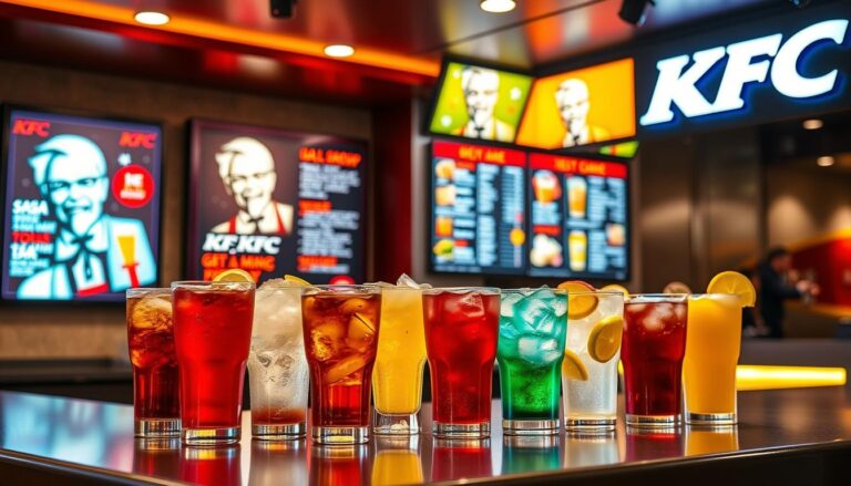 kfc drink menu