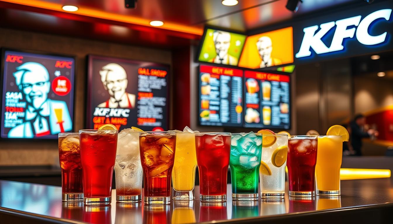 kfc drink menu