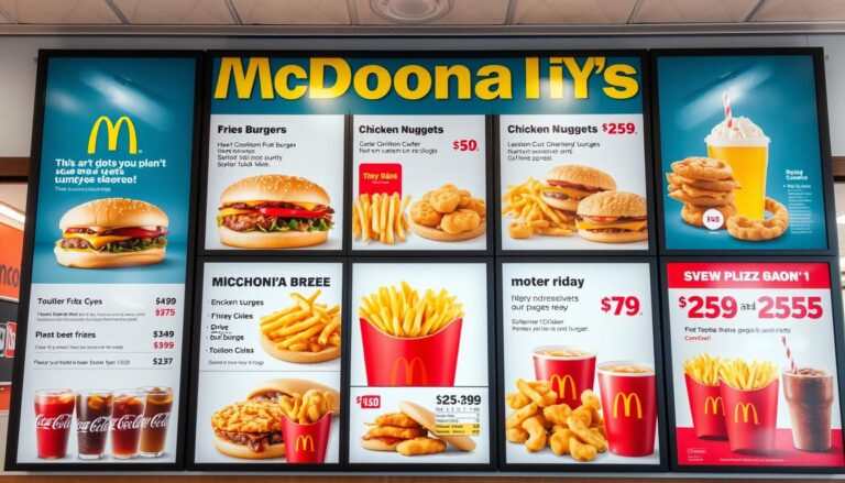 mcdonald's menu