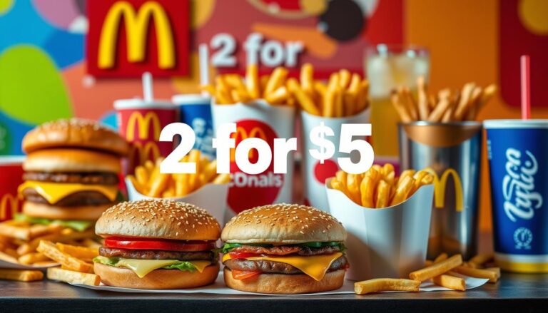 mcdonald's menu specials 2 for $5