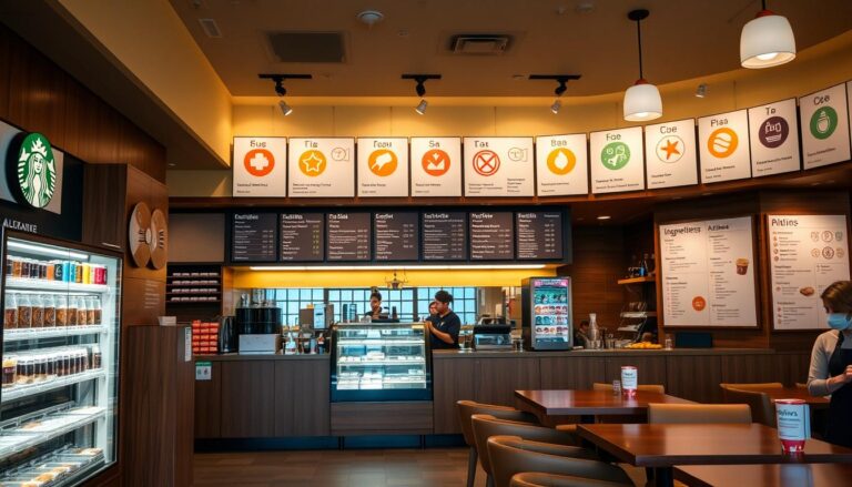 starbucks allergen menu