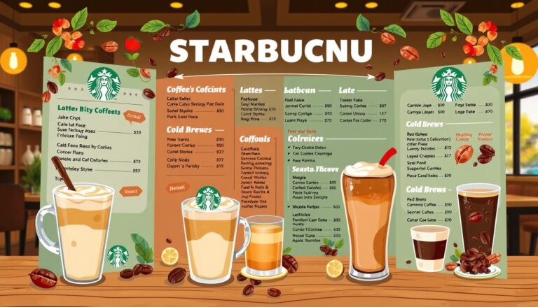 starbucks coffee menu