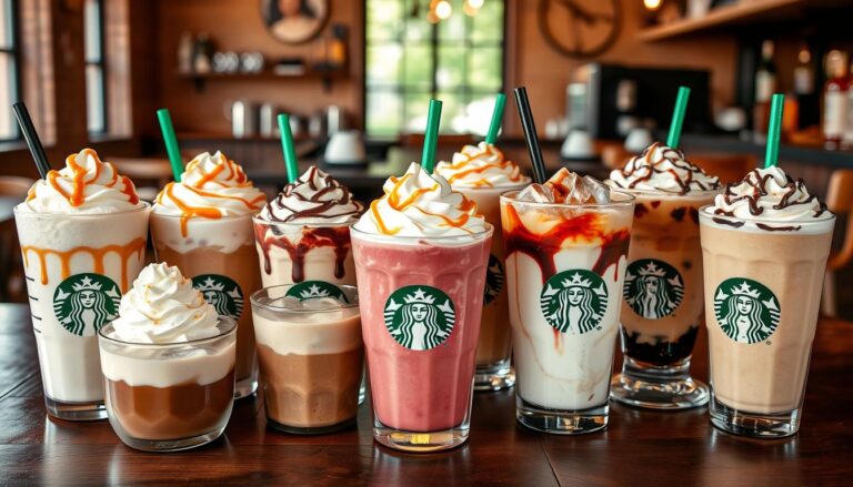 starbucks frappuccino menu