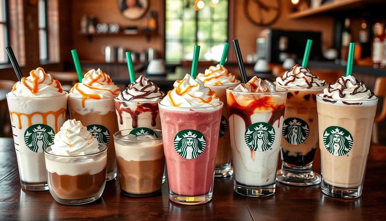 starbucks frappuccino menu