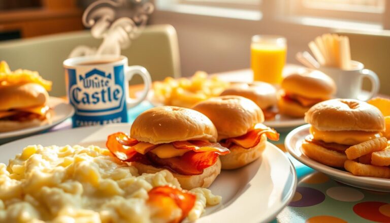 white castle breakfast menu