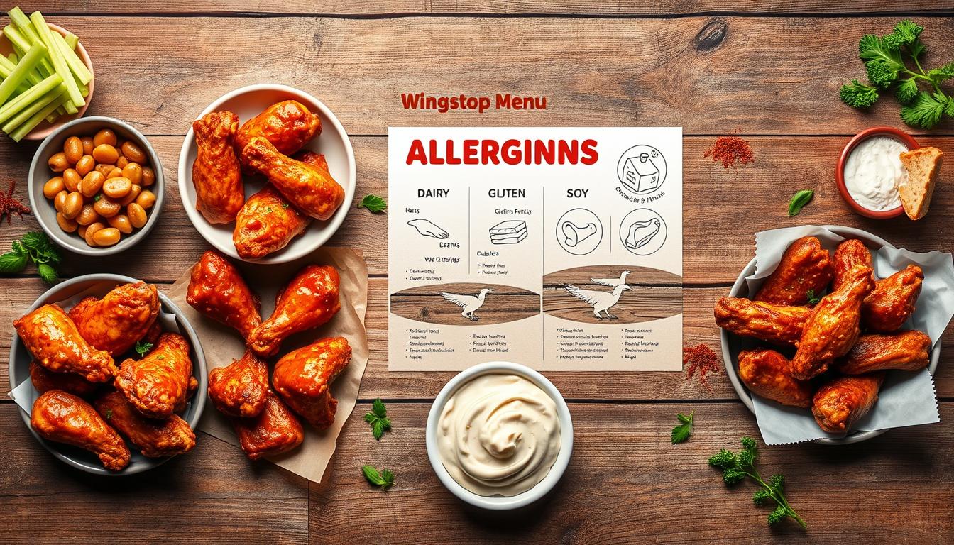 wingstop allergen menu